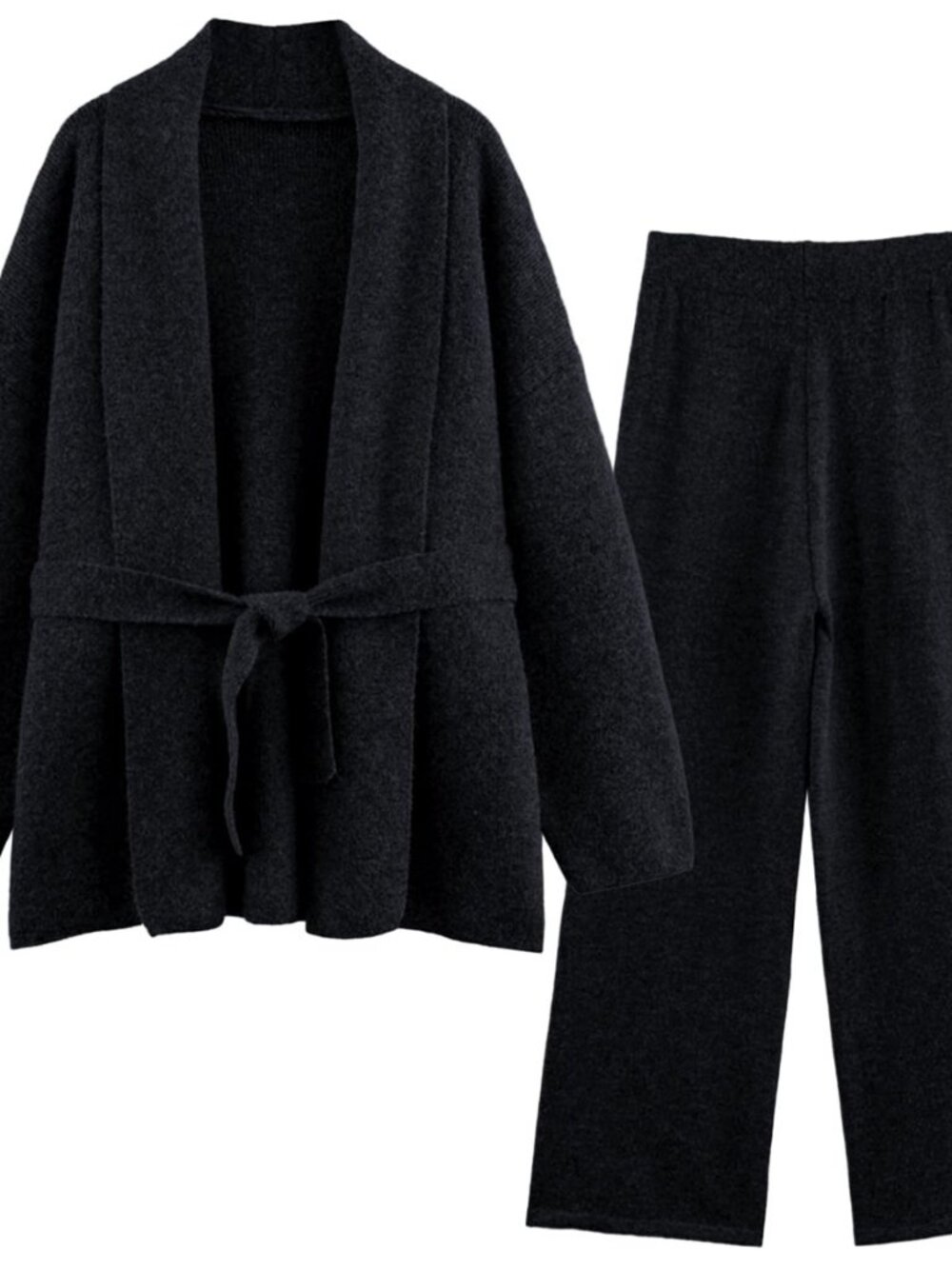 Women's 2 Piece Cardigan Sets Matching Knit Fall Lounge Outfits